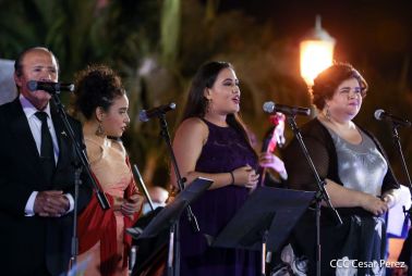 Concierto de música navideña en la Plaza de la Revolución