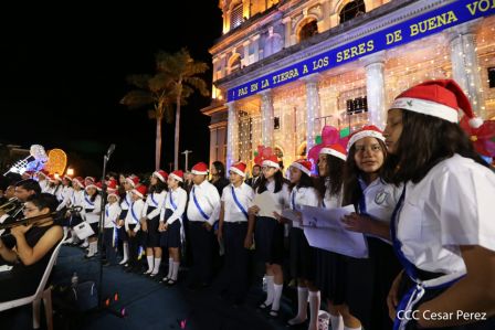 Concierto de música navideña en la Plaza de la Revolución