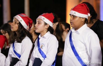 Concierto de música navideña en la Plaza de la Revolución