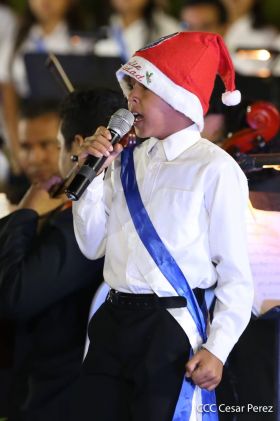 Concierto de música navideña en la Plaza de la Revolución