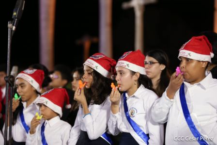 Concierto de música navideña en la Plaza de la Revolución