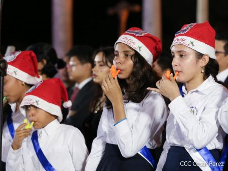 Concierto de música navideña en la Plaza de la Revolución