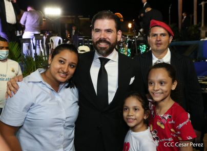 Concierto de música navideña en la Plaza de la Revolución