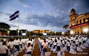 Acto de conmemoración del 87 aniversario del paso a la inmortalidad del General Augusto C. Sandino