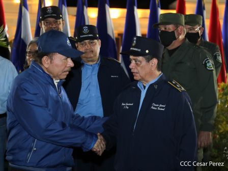 Acto de conmemoración del 87 aniversario del paso a la inmortalidad del General Augusto C. Sandino