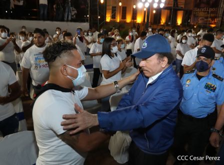 Acto de conmemoración del 87 aniversario del paso a la inmortalidad del General Augusto C. Sandino