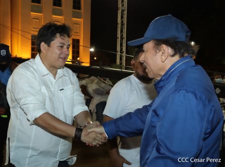 Acto de conmemoración del 87 aniversario del paso a la inmortalidad del General Augusto C. Sandino