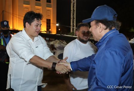 Acto de conmemoración del 87 aniversario del paso a la inmortalidad del General Augusto C. Sandino