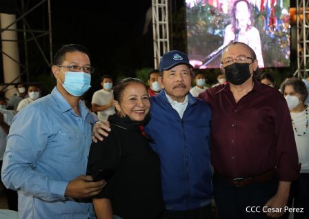 Acto de conmemoración del 87 aniversario del paso a la inmortalidad del General Augusto C. Sandino