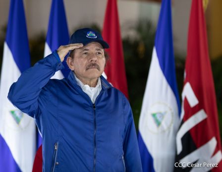 Acto de conmemoración del 87 aniversario del paso a la inmortalidad del General Augusto C. Sandino