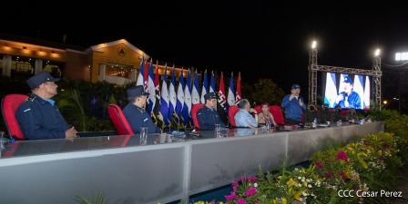 Acto de conmemoración del 87 aniversario del paso a la inmortalidad del General Augusto C. Sandino