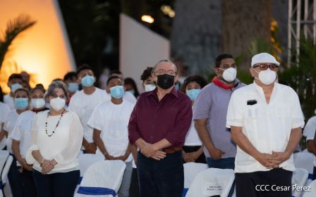 Acto de conmemoración del 87 aniversario del paso a la inmortalidad del General Augusto C. Sandino