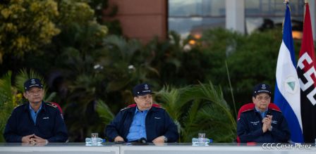 Acto de conmemoración del 87 aniversario del paso a la inmortalidad del General Augusto C. Sandino