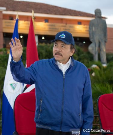 Acto de conmemoración del 87 aniversario del paso a la inmortalidad del General Augusto C. Sandino