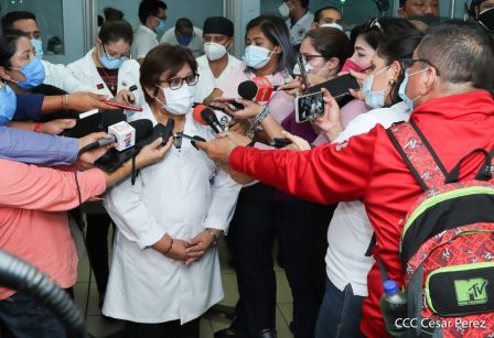 Primera jornada de vacunación voluntaria contra la Covid-19 en Nicaragua