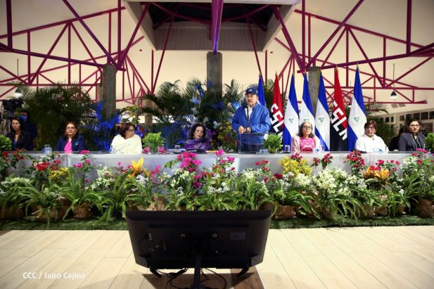 El Comandante Daniel Ortega y la Compañera Rosario Murillo presidieron acto en ocasión del Día Internacional de la Mujer