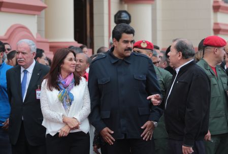 Presidente Daniel y Compañera Rosario participan en Homenaje a Chávez en Venezuela