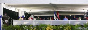 Desfile policial Centinelas de la Paz por el 42 aniversario de la Policía Nacional