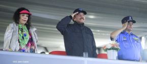 Desfile policial Centinelas de la Paz por el 42 aniversario de la Policía Nacional