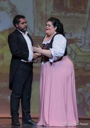 Zarzuela Luisa Fernanda en el Teatro Nacional Rubén Darío