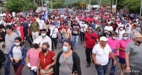 Conmemoración del 43 aniversario de la Gesta Heróica de los Mártires de Batahola