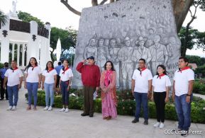 Conmemoración del 86 aniversario del natalicio del Comandante Carlos Fonseca
