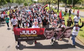 43/19: Caminata honrando a Julio Buitrago que se hizo inmortal en julio