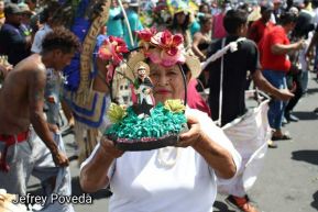 Peregrinaje de Santo Domingo de Guzmán rumbo a Las Sierritas