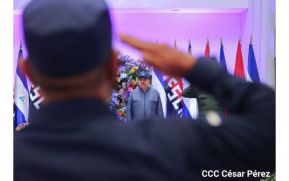 Acto del 42 aniversario de la fundación de la Fuerza Naval del Ejército de Nicaragua