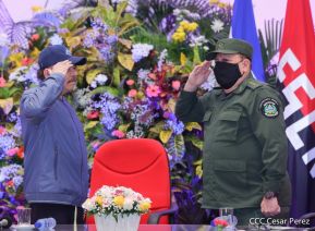 Acto del 42 aniversario de la fundación de la Fuerza Naval del Ejército de Nicaragua