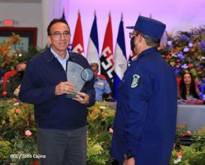 Acto del 42 aniversario de la fundación de la Fuerza Naval del Ejército de Nicaragua