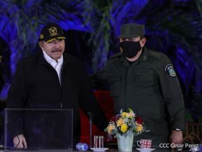 Acto del 43 aniversario de la constitución del Ejército de Nicaragua