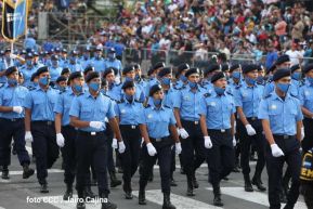 Desfile Policial En Fuerzas de Victorias desde la Avenida de Bolívar a Chávez