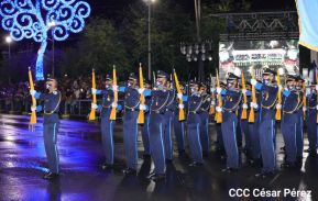 Desfile Policial En Fuerzas de Victorias desde la Avenida de Bolívar a Chávez