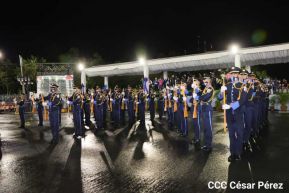 Desfile Policial En Fuerzas de Victorias desde la Avenida de Bolívar a Chávez