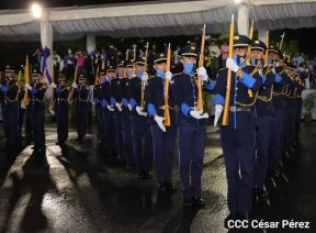 Desfile Policial En Fuerzas de Victorias desde la Avenida de Bolívar a Chávez