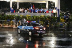 Desfile Policial En Fuerzas de Victorias desde la Avenida de Bolívar a Chávez
