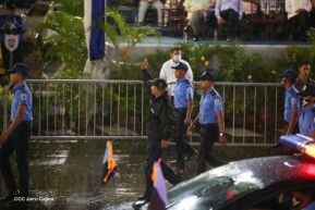 Desfile Policial En Fuerzas de Victorias desde la Avenida de Bolívar a Chávez
