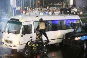 Desfile Policial En Fuerzas de Victorias desde la Avenida de Bolívar a Chávez