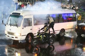 Desfile Policial En Fuerzas de Victorias desde la Avenida de Bolívar a Chávez