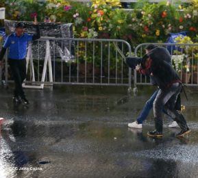 Desfile Policial En Fuerzas de Victorias desde la Avenida de Bolívar a Chávez
