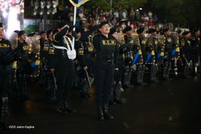 Desfile Policial En Fuerzas de Victorias desde la Avenida de Bolívar a Chávez