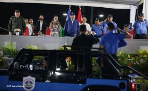 Desfile Policial En Fuerzas de Victorias desde la Avenida de Bolívar a Chávez