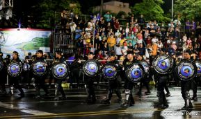 Desfile Policial En Fuerzas de Victorias desde la Avenida de Bolívar a Chávez