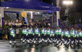 Desfile Policial En Fuerzas de Victorias desde la Avenida de Bolívar a Chávez