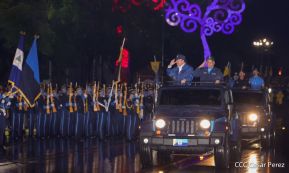Desfile Policial En Fuerzas de Victorias desde la Avenida de Bolívar a Chávez