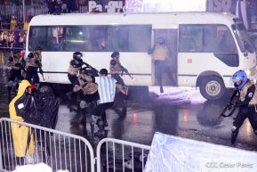 Desfile Policial En Fuerzas de Victorias desde la Avenida de Bolívar a Chávez
