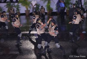Desfile Policial En Fuerzas de Victorias desde la Avenida de Bolívar a Chávez