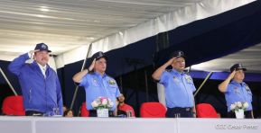 Desfile Policial En Fuerzas de Victorias desde la Avenida de Bolívar a Chávez