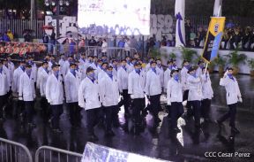 Desfile Policial En Fuerzas de Victorias desde la Avenida de Bolívar a Chávez